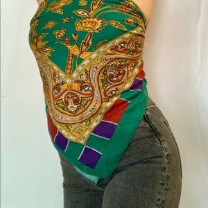 Vintage Cotton Scarf